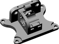 Trinity One Aluminatus Extruder Body - ALPHA 5 - Left handed by cosmoose