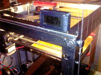 Build chamber thermometer case for Solidoodle by tealvince