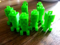 Creeper keychain by realrouge