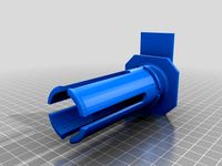 Replicator 2 Spool Mount 38mm Dia by RPMZ