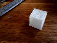 20mm Thin wall hollow cube. No support PLA by ajbooker