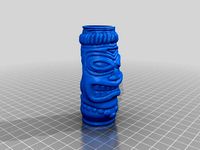 Tiki statue shooter glass by dannyelson82