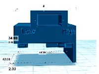 Afinia Heat Temp Mod Cover by Bobofreak