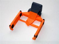 Fan inlet 40x40 mm for Zabana's Leapfrog Creatr nozzle cooling system V2 by Rob65