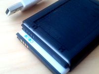 Spare Battery Holder for Galaxy Nexus by raychaser