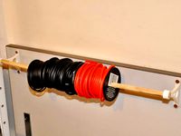 Wire Spool Holder Bracket by MCroucher