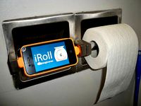 iRoll - Flush Prevention for Your Essential Reading Material by Isos