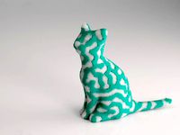 2-color standing cat by nervoussystem
