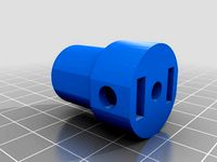 Z-Axis Connector for 3/8 ACME Threaded rod by pefozzy