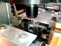 Hobbing fixture for mill by dkennell