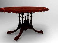 Victorian Breakfast Table by mark133