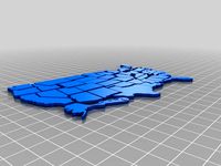 US State Map Puzzle by muilenta
