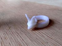 Fennec Fox Ring by Angus