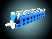 V18 marine diesel engine by spooner2011