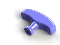 Ergonomic Lawnmower pull cord handle by andrewar