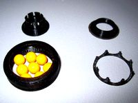 Caged Ball Bearing by blecheimer