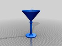 Martini straight up with two olives by WillandMrData2