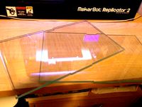 A Replicator 2 build plate by kwalus