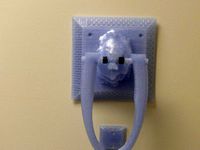 Lion Head Knocker by 3dMadness