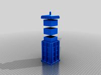 Tardis Stash box with box inserts. by hendo420