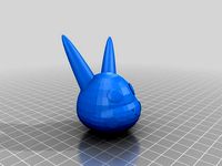 Pikachu's Head by cfg