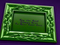 Celtic 4x6 Picture Frame by lorenmcconnell