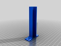 Leapfrog Creatr Z-hardstop glassplate saver by zabana