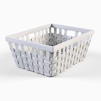 Wicker Basket Ikea Knarra 1 (White Color)