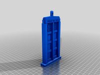 Tardis Keychain by hendo420
