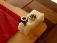 Front Mount for Glas or PC on heatingbed printrbo by schrotti