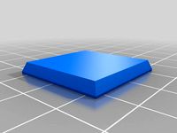 WH Style 25mm Square Wargames Figure Base by CrazyIvan