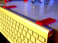 Apple Wireless Keyboard and Trackpad Caddy Clips by areeve20