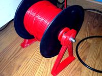 A simple filament spool holder by mscourch