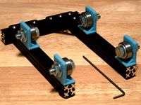 OpenBeam Exposed Bearing Flange by halley