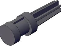 Telescopic tube endcap by DBQGrips