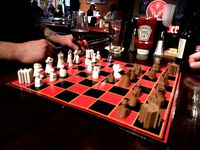 Maple Leaf Chess Set by ecafruoy