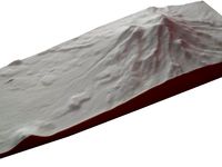 Mt Shasta 3D map by chrisniederer