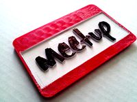 MEETUP sign by ecafruoy