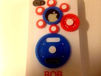 iPhone 4s Captured Gear Case by MakerBobDesigns