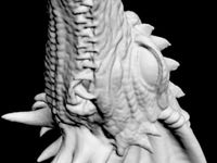 Dragon Head in STL by falken76