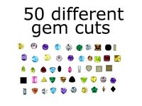 50 Different Cut Gems