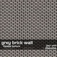 Gray Brick Wall