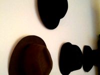 Hat Wall Hanger (Whale tail) by raychaser