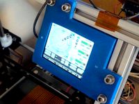MendelMax Touch TFT LCD Mount by echenelly