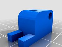 Filament (3mm) Guide for accessible Wade's/Gregs Extruder by jininjin