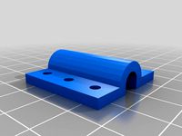 Bracket 30mm x 30mm for 6mm axis by Campa