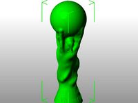Soccer World Cup Trophy with text by drayde