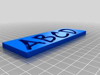 Alphabet Cookie Cutter/Mold - Manga Temple Font by Trispectiv