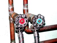 Coloured tap washers by AnthonyT