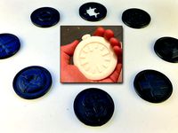 Game Tokens for YODO by BrianEnigma